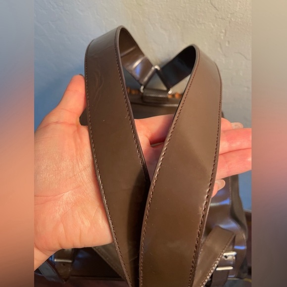 GUCCI 🤎 Vintage Bamboo Bar backpack medium. - Picture 8 of 12